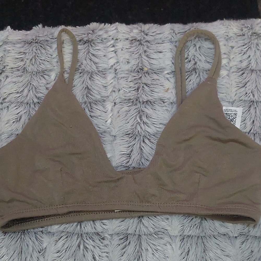 Topshop Women's Olive Bralette‎ 0-2
